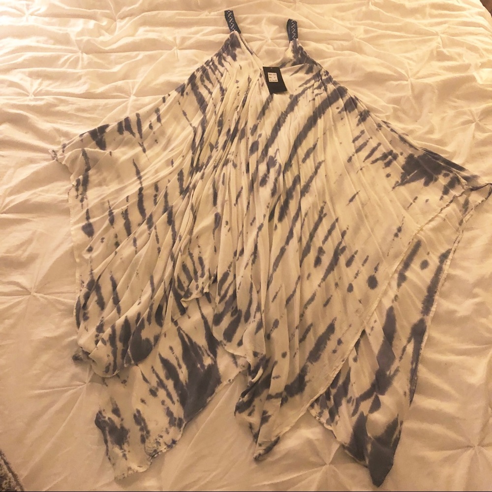 Boho trapeze dress NWT